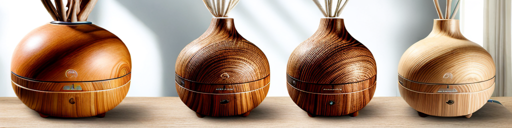 Natural Wooden Scent Diffusers Transform Your Space with Aromatherapy